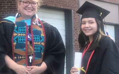 TAKODA PREP HIGH SCHOOL GRADUATES LARGE SENIOR CLASS